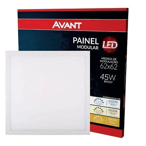 Imagem do produto PLAFON EMBUTIR 45W QUADRADO 4K