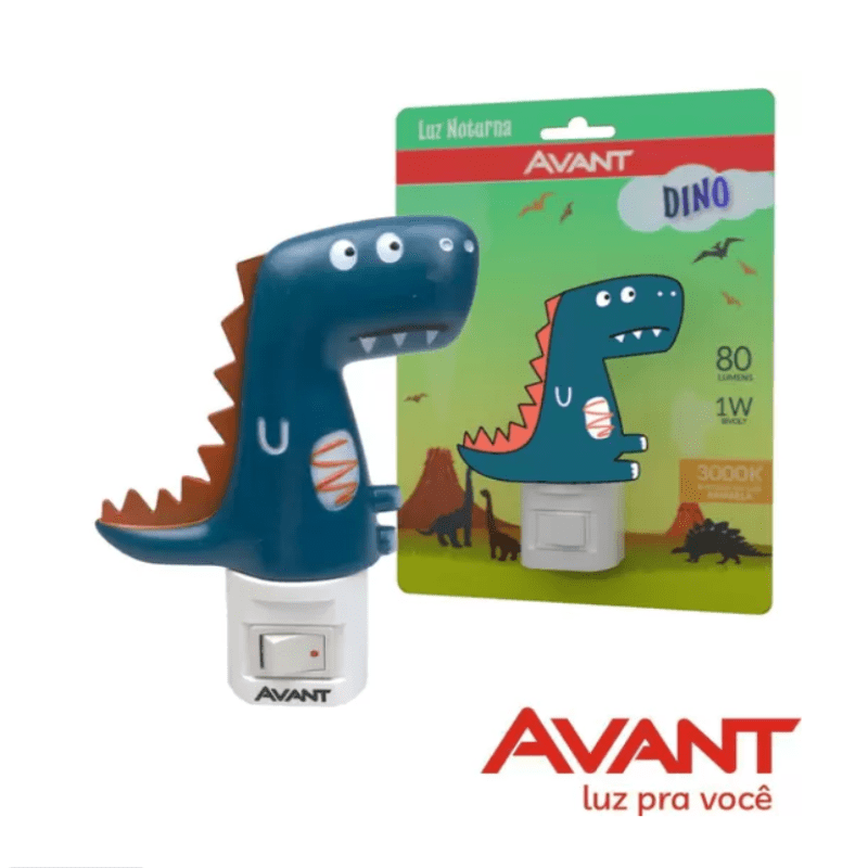 Imagem do produto LUZ NOTURNA DINO LED BQ