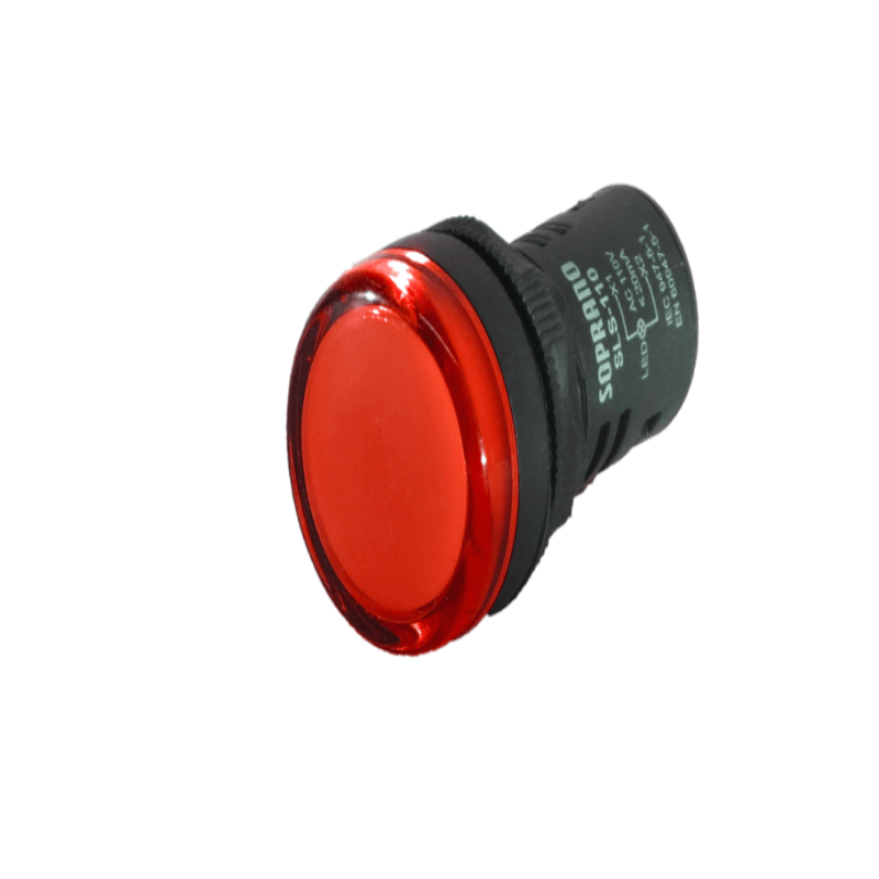 Imagem do produto SINALIZADOR 22MM VM 24VCA