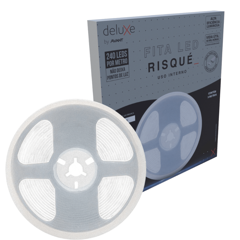 Imagem do produto FITA LED RISQUE 20WM 5M BF 127V AVANT